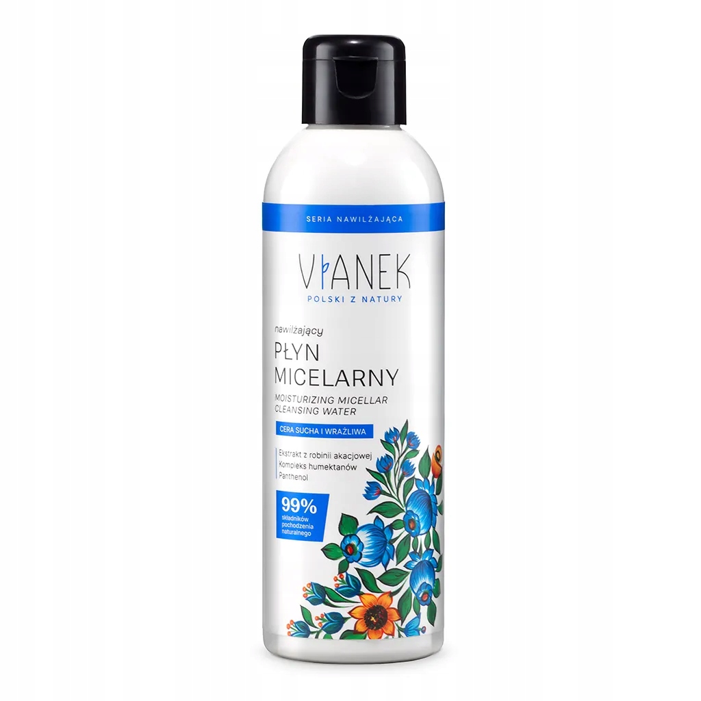 Płyn micelarny NAWILŻAJĄCY 200ml / VIANEK