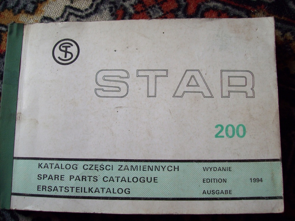 FSC STAR 200-KATALOG CZĘŚCI ZAMIENNYCH--1994