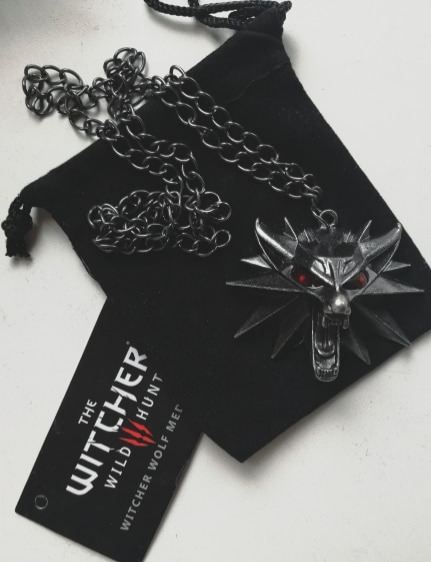 ZESTAW AMULET GERALTA MEDALION WIEDŹMIN WITCHER PL