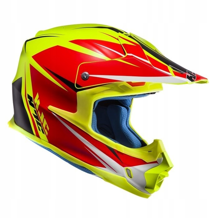 Kask HJC FX-CROSS Axis MC3 Czerwony Żółty Fluo XS