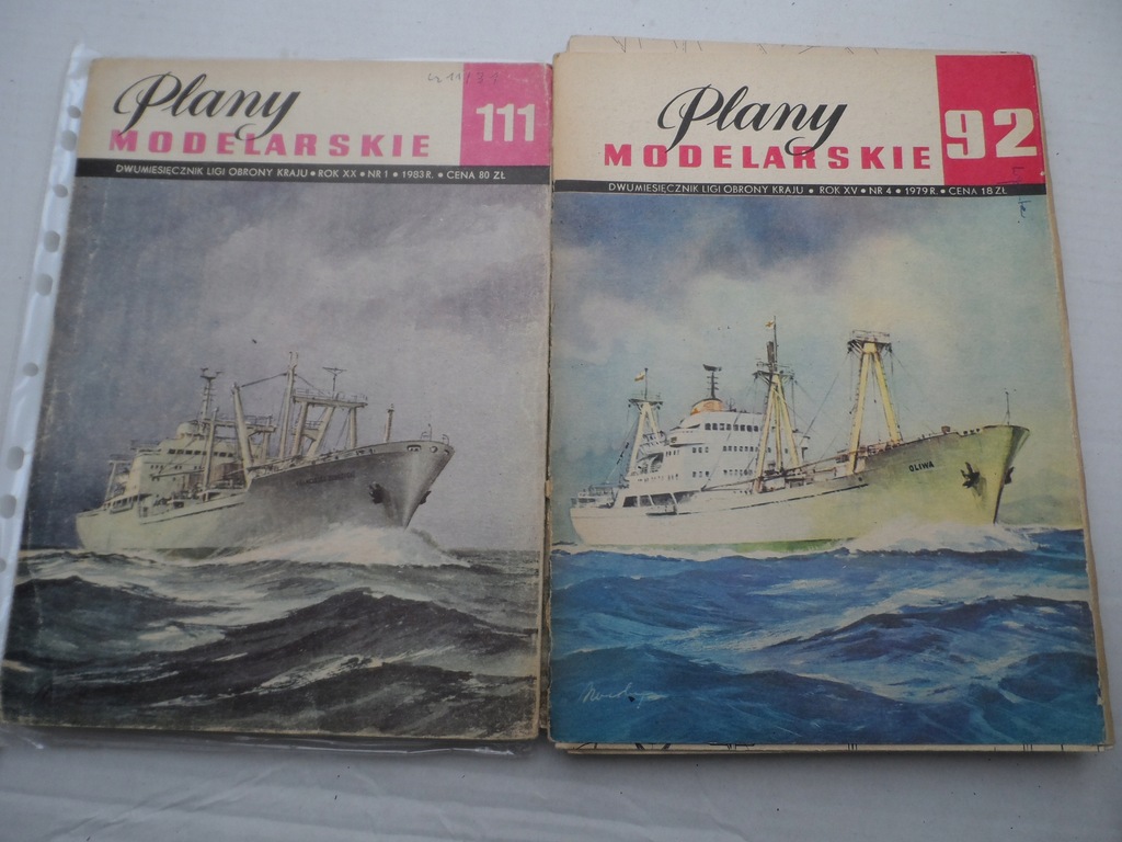 OKAZJA Plany nr 92 M/S"Oliwa ;111- Zubrzycki