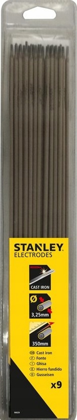 Stanley Elektrody rutylowe 3,25x350 mm 9 sztuk