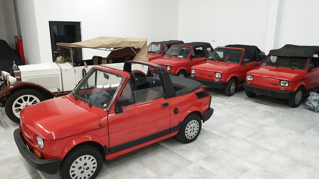Fiat 126 BOSMAL CABRiO zobacz unikat jak nowy 7szt