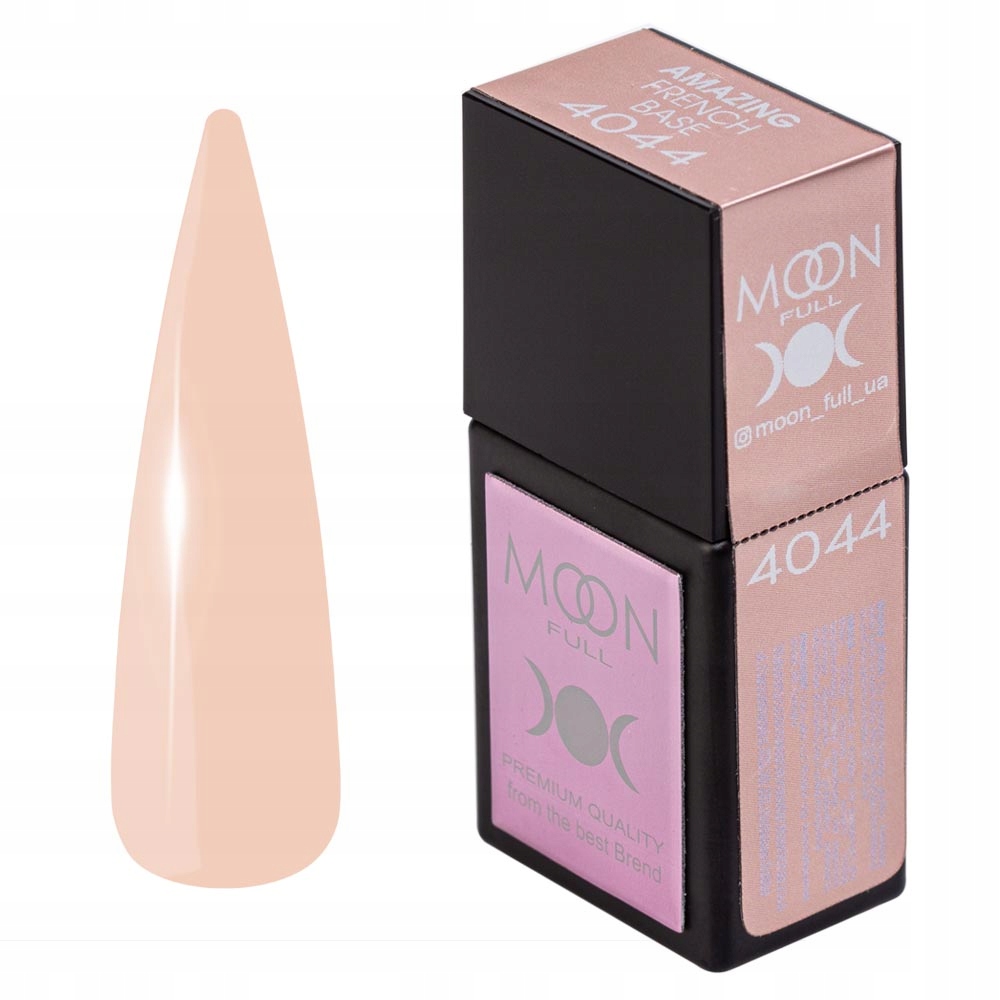 Baza French MOON FULL Amazing Nr.4044, Beżowa, 12 ml.