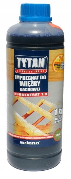 Impregnat do więźby dachowej koncentrat, 1L Tytan