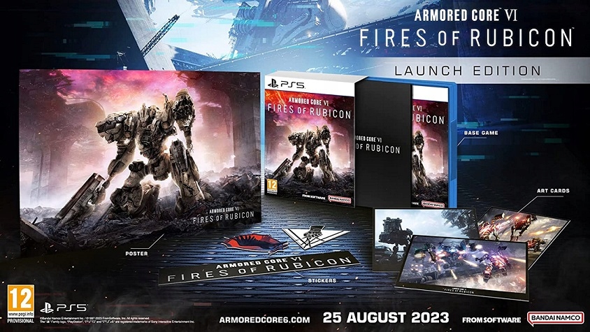 Armored Core VI Fires Of Rubicon Launch Edition Sony PlayStation 5 (PS5)