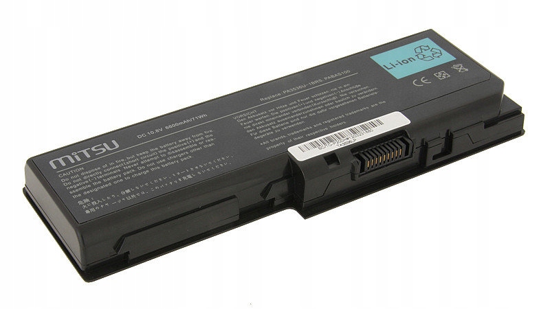 BATERIA DO TOSHIBA P200 LI-ION CE/ROHS 6600MAH