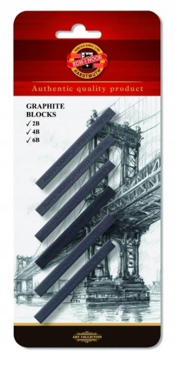 GRAFIT W SZTYFICIE 4390 7X7MM MIX 6 SZTUK -