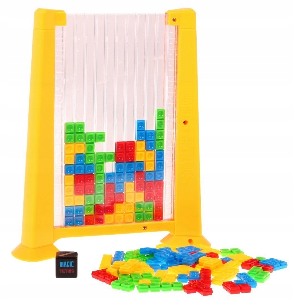 Gra Tetris Układnka 3D pionowa