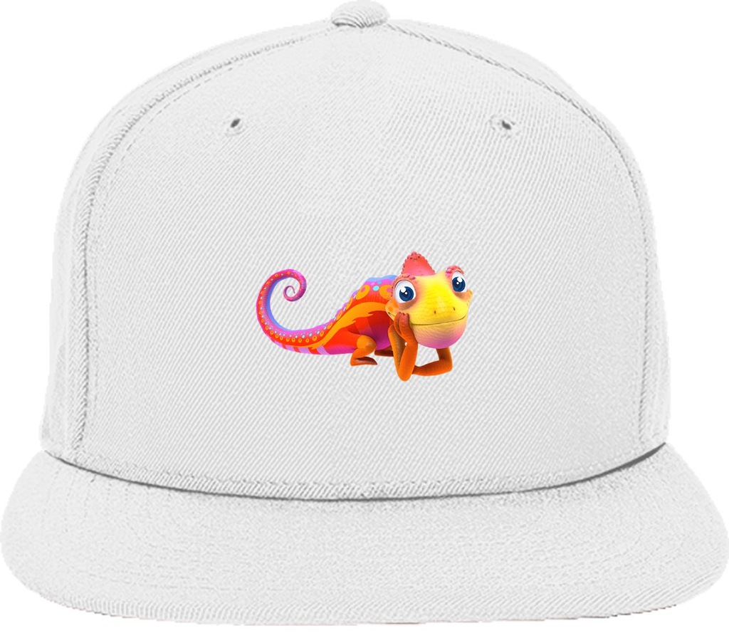 Czapka snapback biała KAMELEON 01