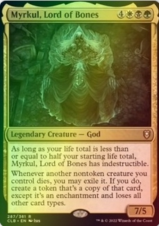 MTG Myrkul, Lord of Bones, FOIL (CLB) - stan NM