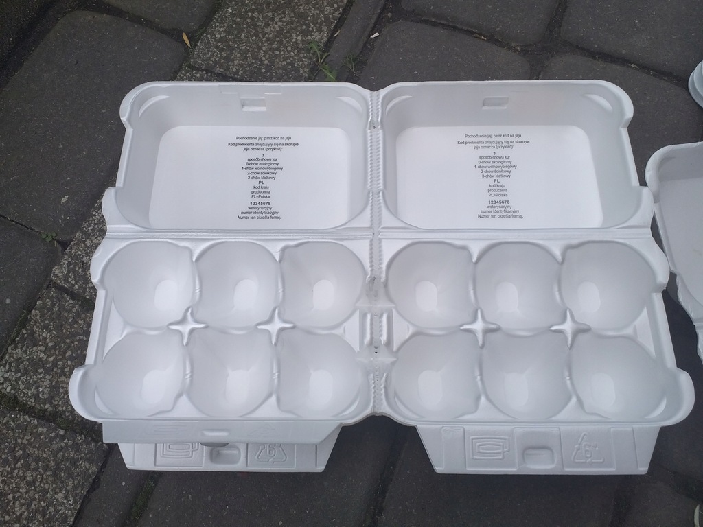 Купить Вкладыши/вкладыши на 6 куриных яиц из полистирола: отзывы, фото .