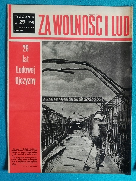 ZA WOLNOŚĆ I LUD 29/1973 - pismo ZBoWiD