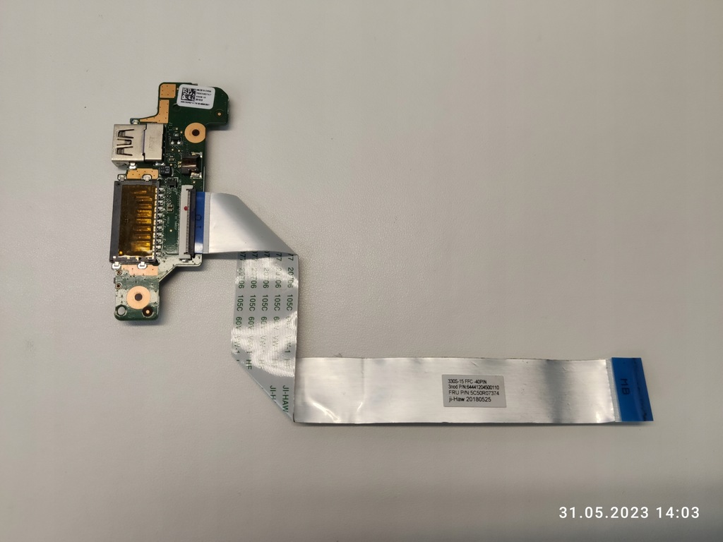 Płytka USB IO SD Lenovo 330S-15ARR 330s-15
