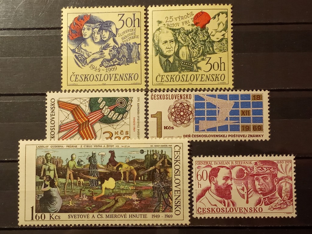 CZECHOSŁOWACJA luzaki ** 1969 WYPRZEDAŻ