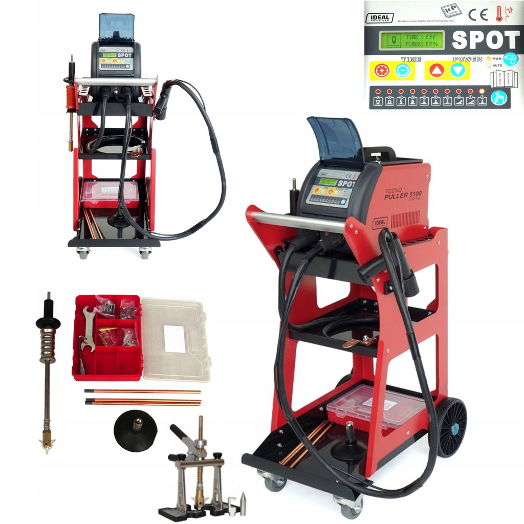 Spotter TECNO PULLER 5100 DIGITAL 400V + QUICKPULLER Ideal