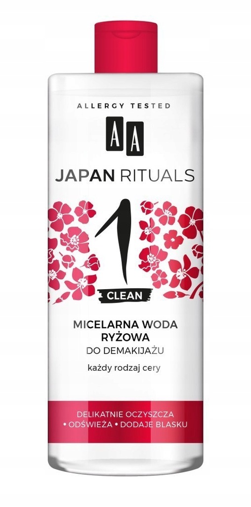 AA Japan Rituals 1 Clean Micelarna Woda ryżowa do