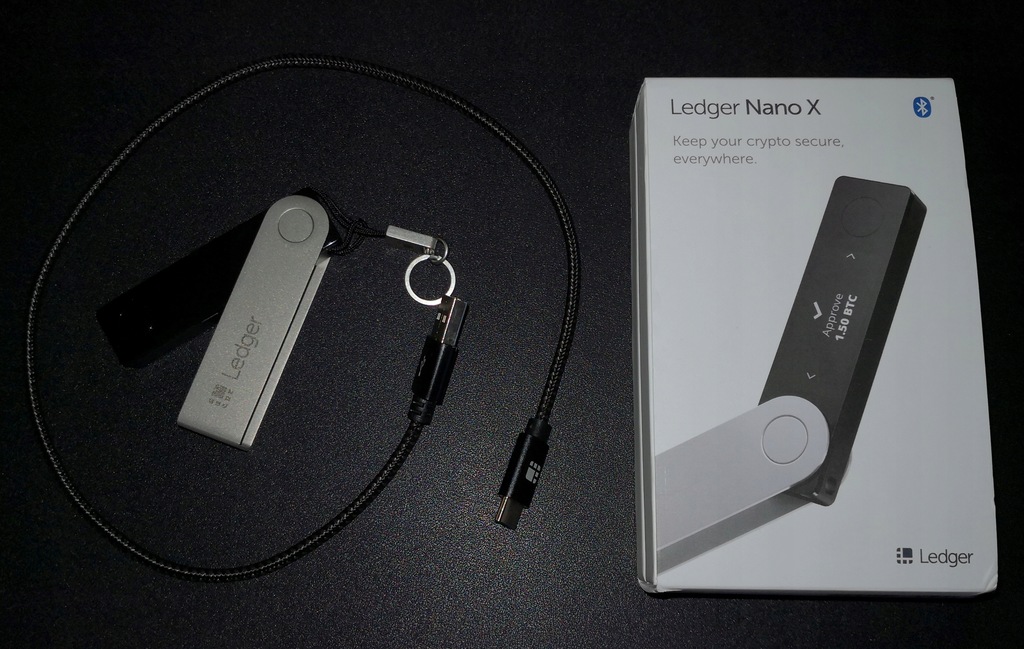 LEDGER NANO X PORTFEL DO KRYTOWALUT Nowy od 1 zł