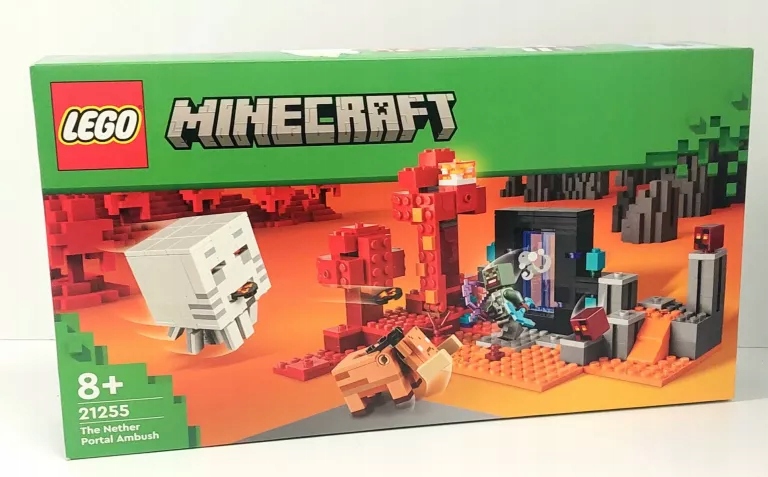 LEGO MINECRAFT #21255 - ZASADZKA W PORTALU DO NETHERU