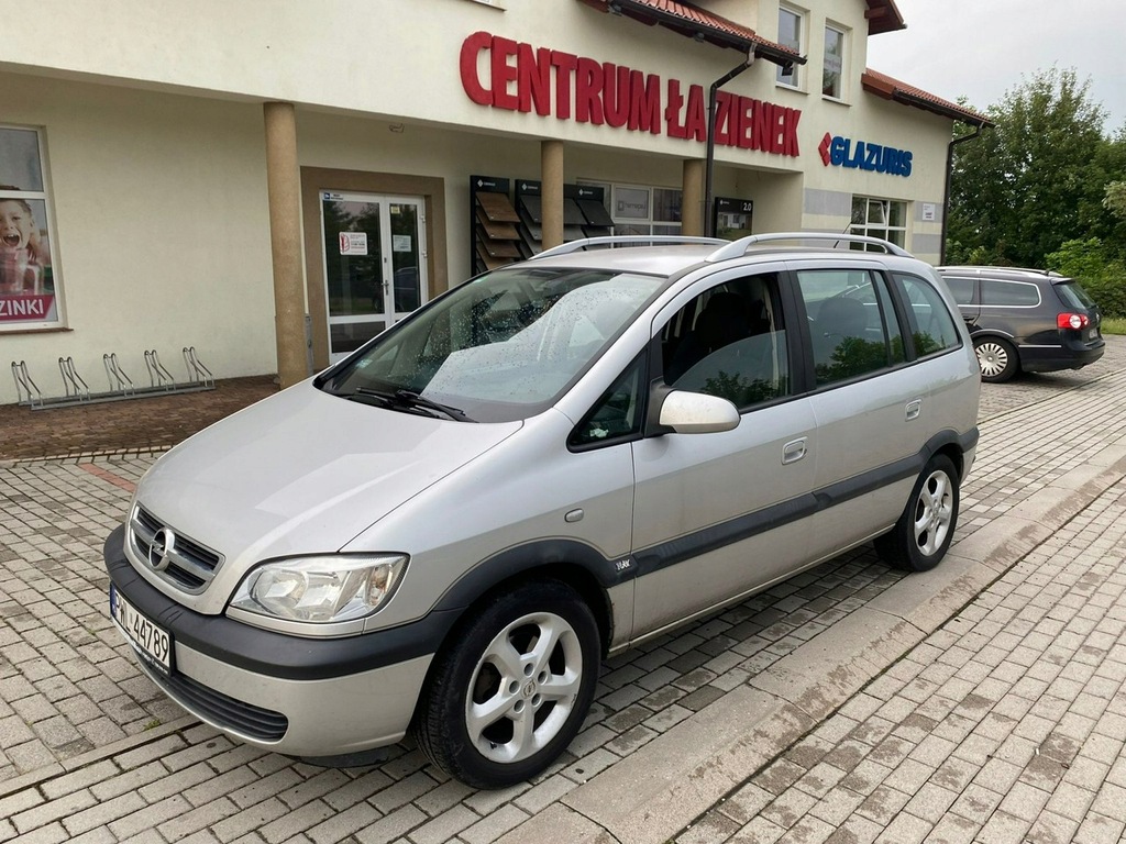 Opel Zafira 7 os-1.8LPG-2005rok- Hak-Długie