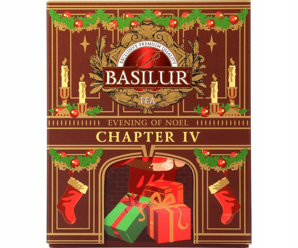 Herbata czarna BASILUR CHAPTER IV liść POMARAŃCZA CYNAMON świąteczna - 75 g