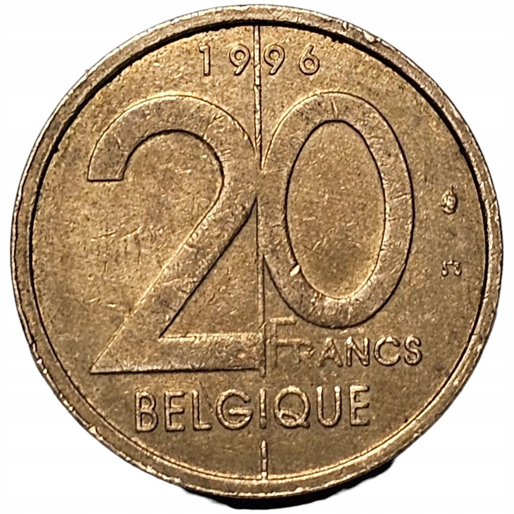 20 Francs 1996 Belgia