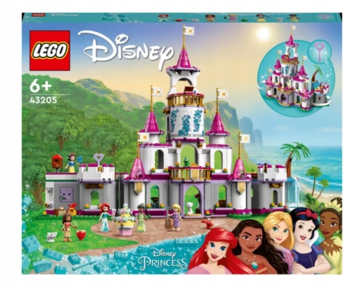 LEGO Disney 43205 Disney Princess Zamek wspaniałych przygód