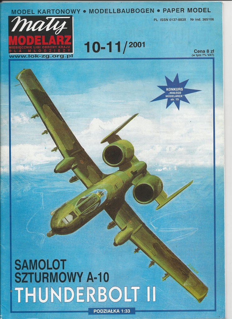 MM 10-11/2001 A-10 Thunderbolt II
