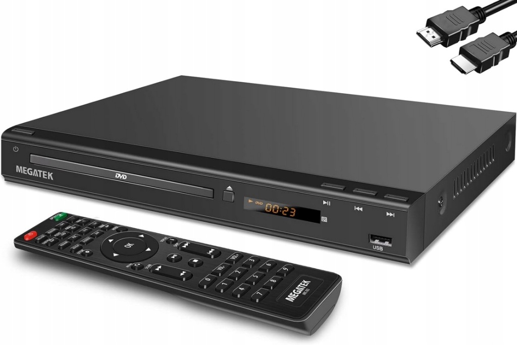 Odtwarzacz DVD/CD Megatek HD-2000E HDMI port USB