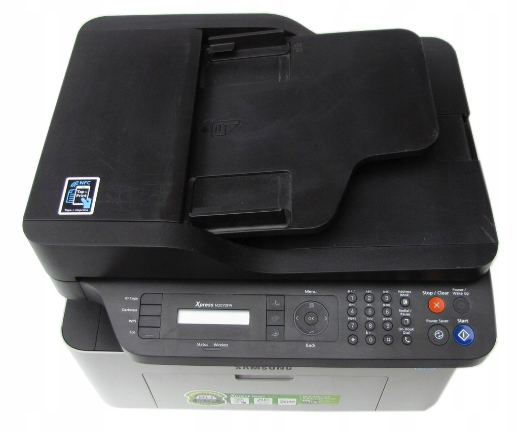 Wielofunkcyjny Samsung M2070FW A4 USB WiFi NFC ADF 8569277245