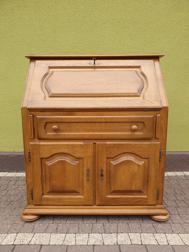 SEKRETARZYK BIURKO DĄB RUSTYKALNY