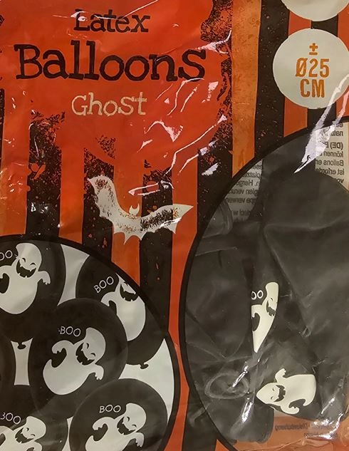 Ozdoba Halloween Party balon lateksowy Dekoracja