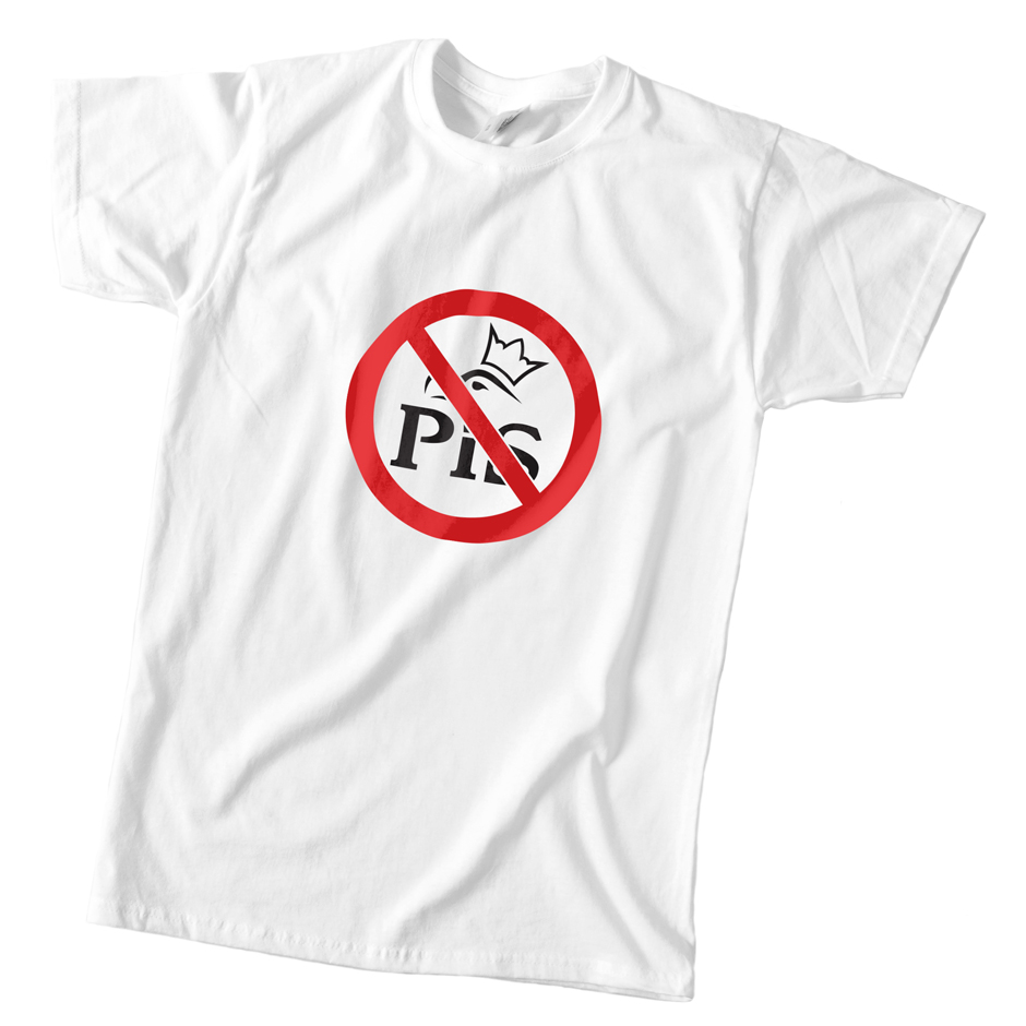 koszulka anty PiS precz z pisem protest