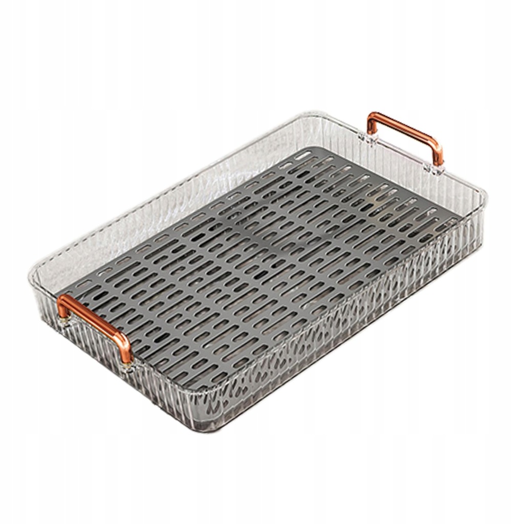 Decorative Serving Tray Drainer Tray Large White