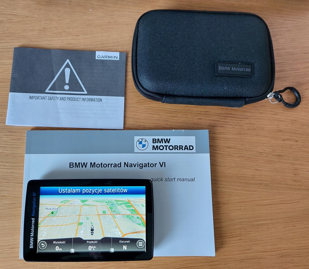 Nawigacja BMW Motorrad Navigator VI 6 Garmin 13478936019 oficjalne