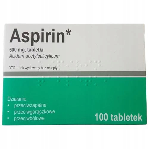 Aspirin 500mg, 100tabl.