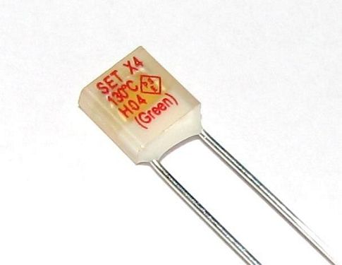 Bezpiecznik termiczny 3A 250V 102C 5szt.