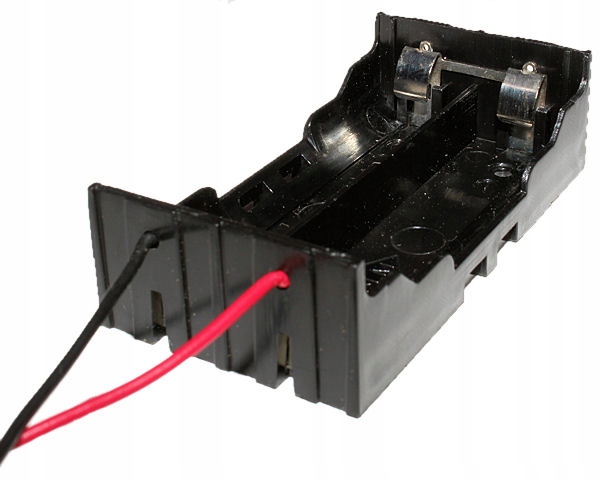 KOSZYK 2 X 18650 BLASZKI PRZEWODY KOSZYCZEK 2S