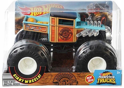 Pojazd Monster Trucks 1:24 Bone Shaker Hot Wheels