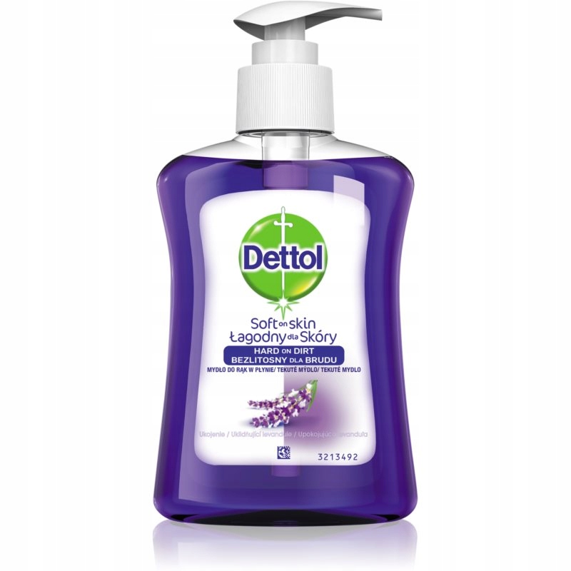 Dettol Soft on Skin Lavender mydło w płynie do rąk 250 ml