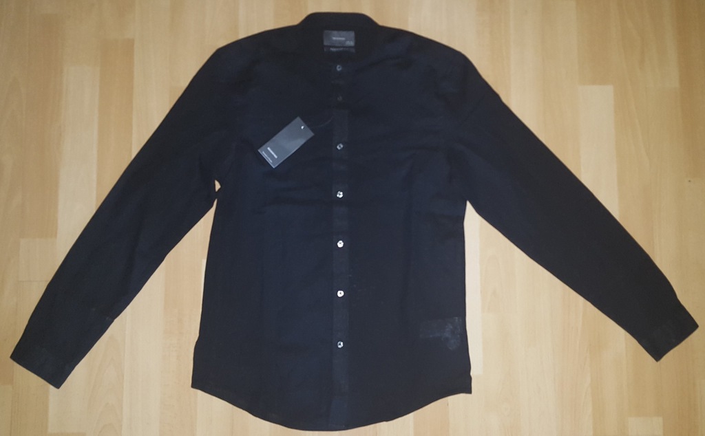 Reserved Koszula czarna rozmiar 40 L