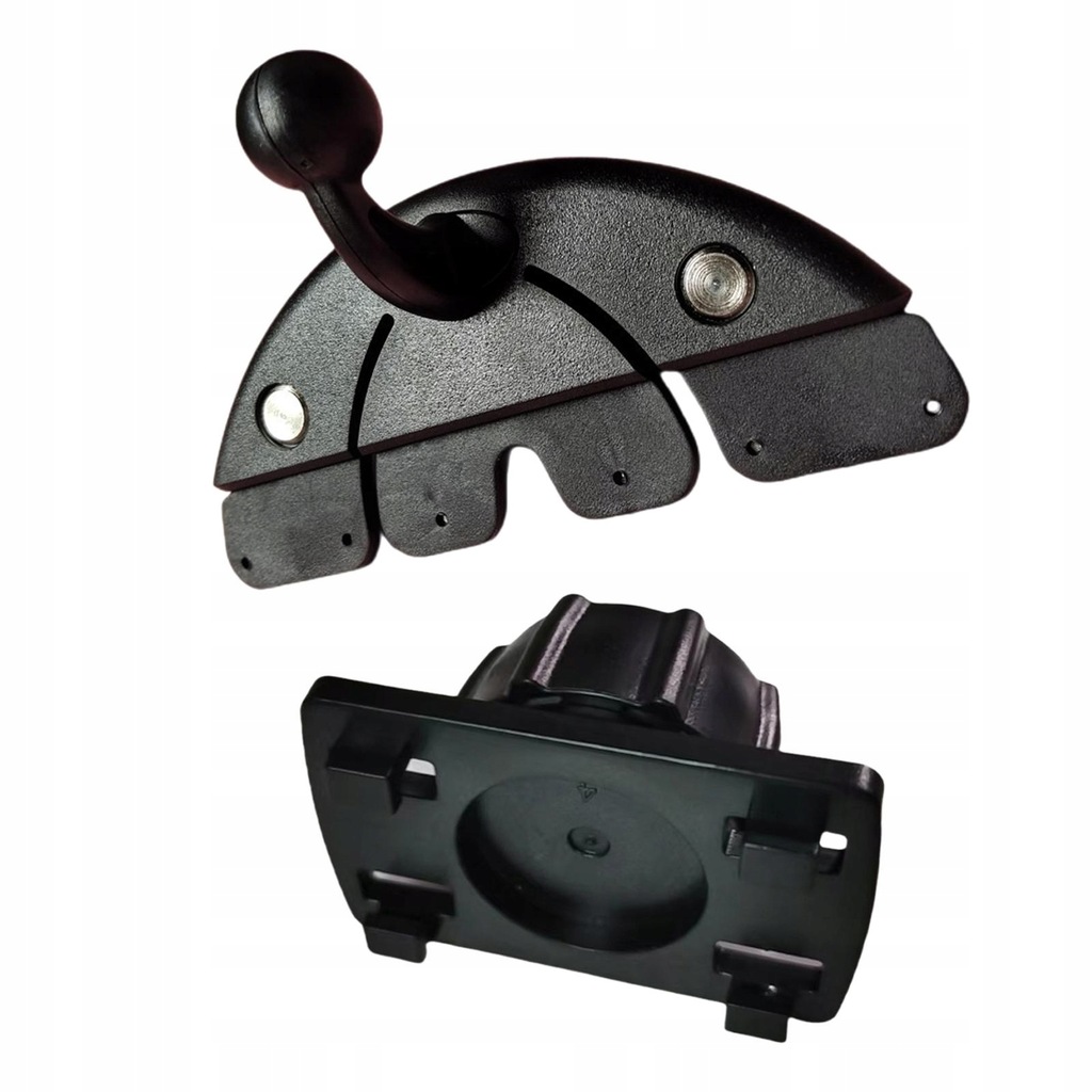 Generic CD Phone Holder Stable Mounting Easy to Bracket with 4 Clip