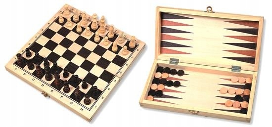 Zestaw Szachy / Backgammon HG - 670011