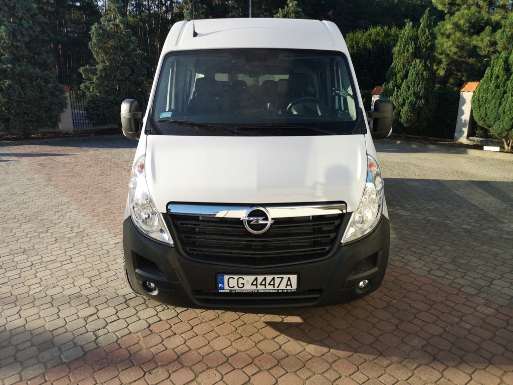 Opel Movano, Brygadówka 170 km BiTurbo Bus wynajem