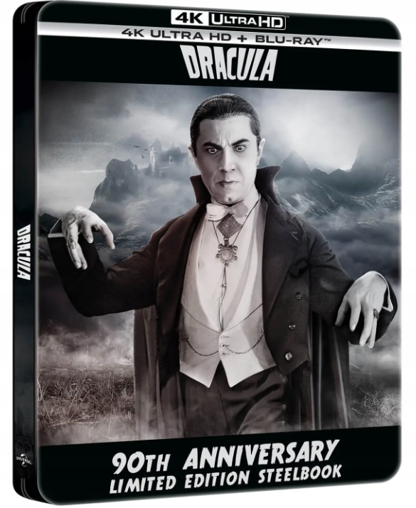 Dracula 4K Ultra HD Blu-ray UHD 90th Ed. Steelbook