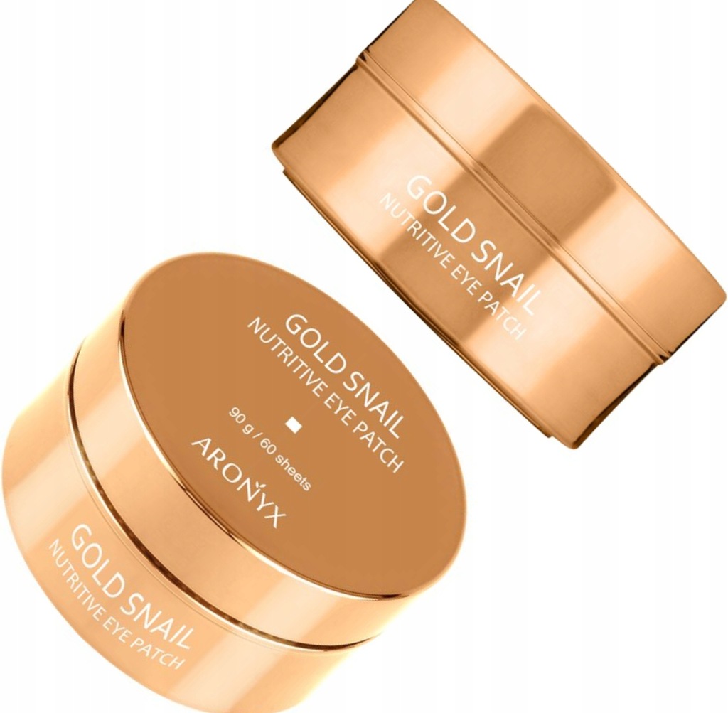 ARONYX PŁATKI POD OCZY 60szt gold snail złote - 12779335421 - oficjalne ...