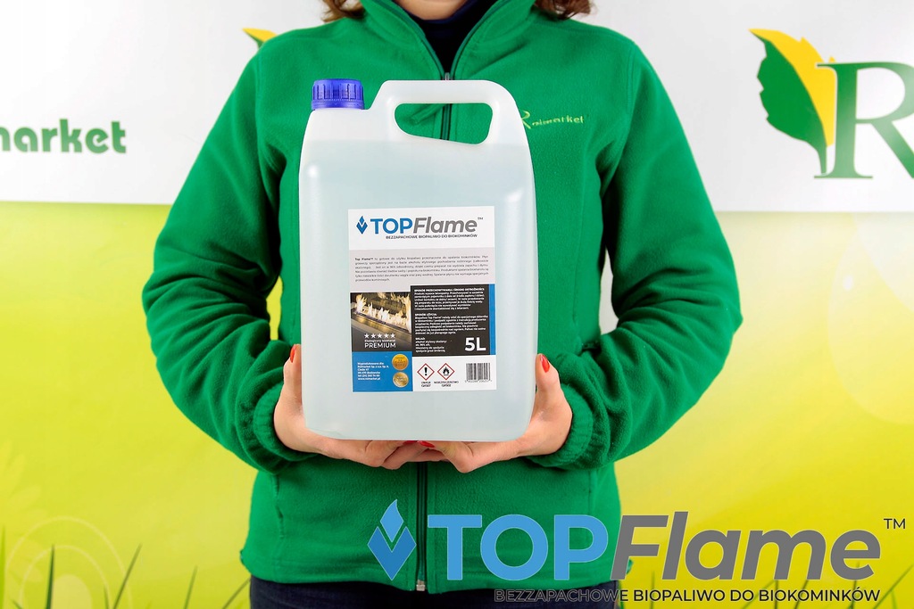 Купить БИО ТОПЛИВО для камина БИОКАМИН TOP FLAME 5L: отзывы, фото, характеристики в интерне-магазине Aredi.ru