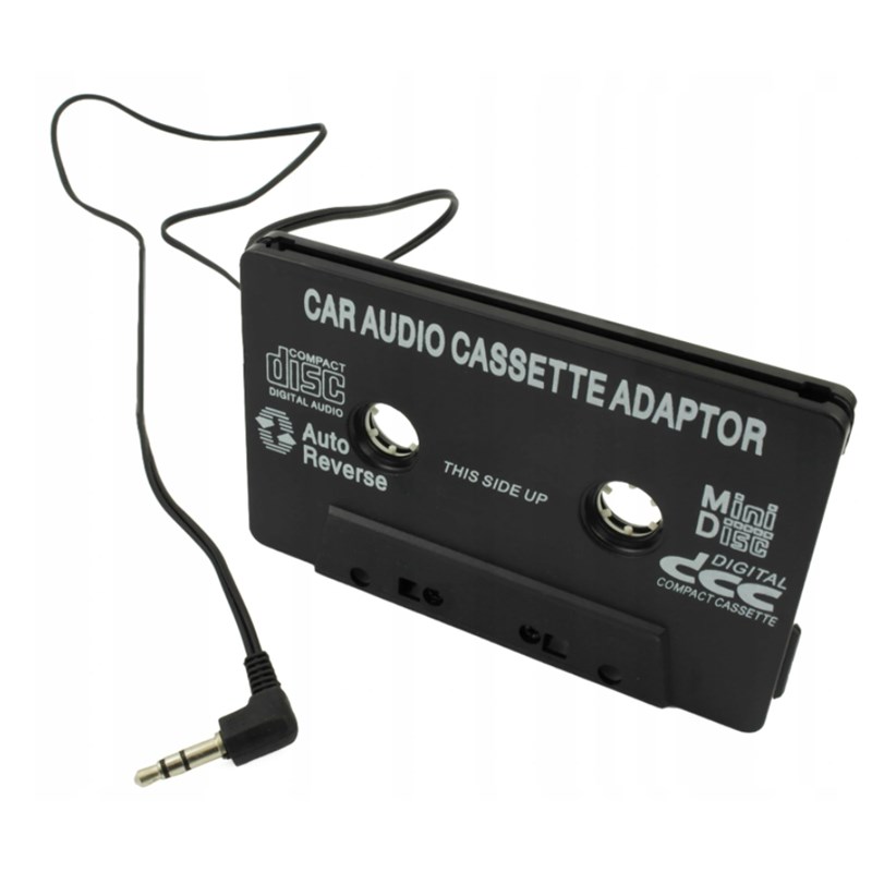 KASETA ADAPTER TRANSMITER AUX JACK RADIO CD MP3