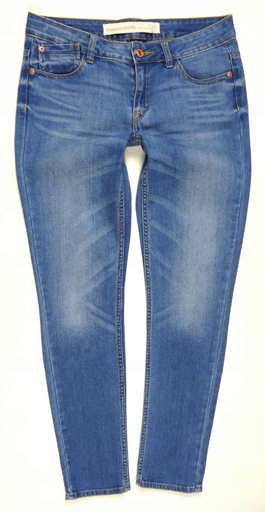 NEXT spodnie jeansy rurki RELAXED SKINNY 38/40