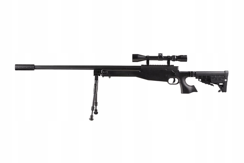 Karabin snajperski ASG MB14D - zestaw